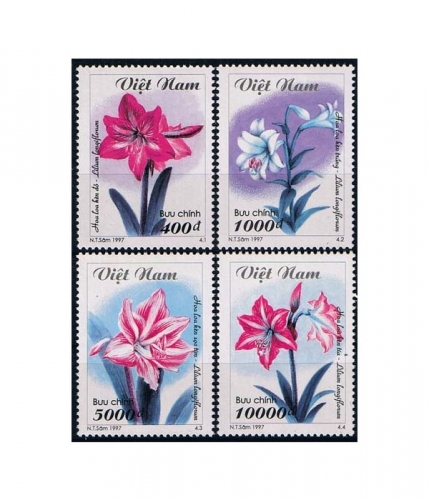Vietnam 2841/44 ** Lilium longiflorum