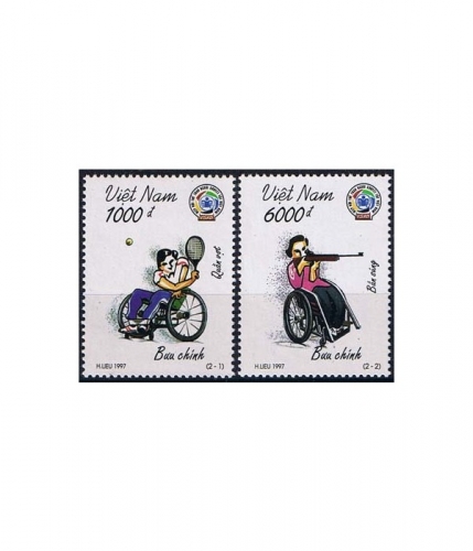 Vietnam 2846/47 ** Behindertensport