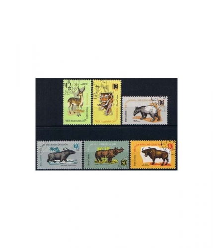 Vietnam-Nord 319/24 O Freimarken: Wildtiere