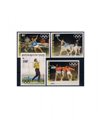 Niger 846/49 ** Olympische Sommerspiele 1984