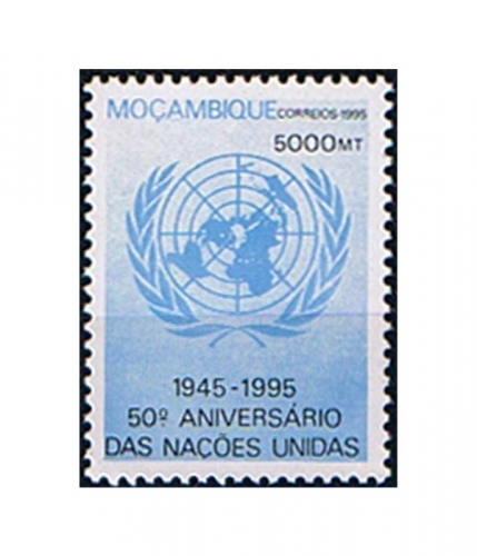 Mocambique 1352 ** 50 Jahre Vereinte Nationen