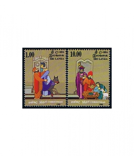 Sri Lanka 937/38 ** Weihnachten