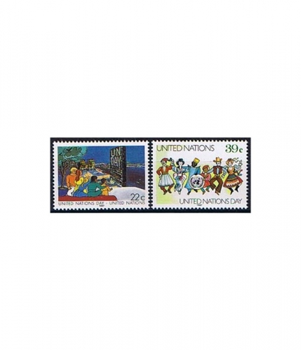 UNO New York 540/41 ** Tag der Vereinten Nationen