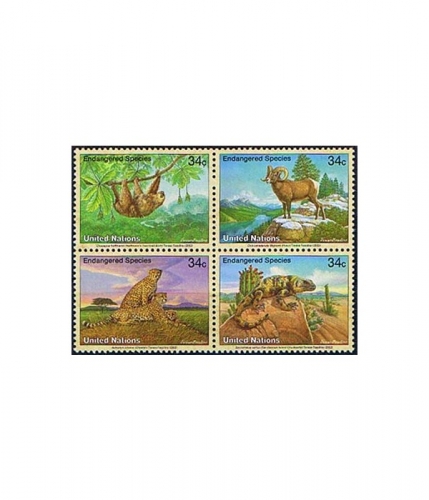 UNO New York 890/93 ** Fauna