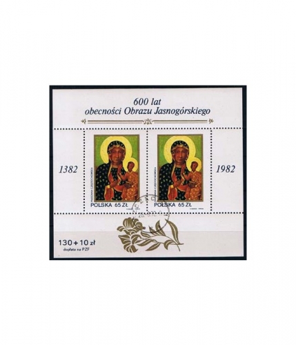 Polen Block 89 O 600 Jahre Ikone "Schwarze Madonna"