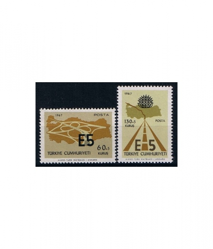 Türkei 2058/59 ** Europastraße E 5