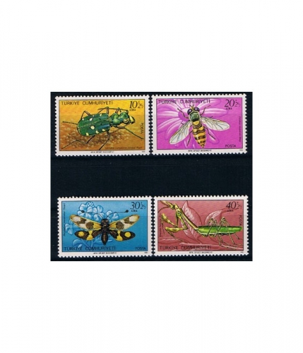 Türkei 2584/87 ** Nützliche Insekten
