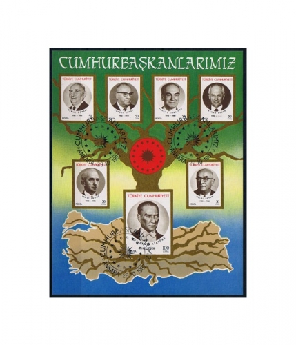 Türkei Block 25 O Türkische Staatspräsidenten