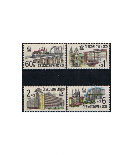 Tschechoslowakei 2458/61 ** Internationale Briefmarkenausstellung PRAGA