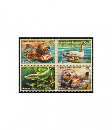 UNO Genf 385/88 ** Gefährdete Arten: Fauna