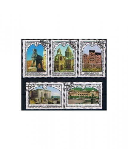 Sowjetunion 4768/72 O Architektur Armeniens