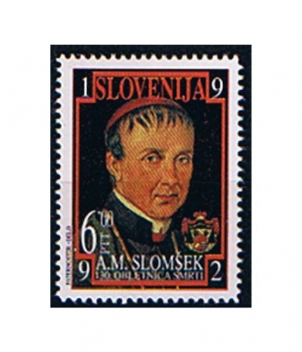 Slowenien 23 ** 130. Todestag von Anton Martin Slomsek