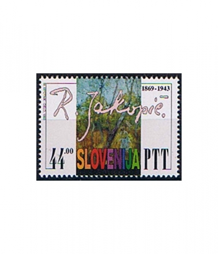Slowenien 37 ** 50. Todestag von Rihard Jakopic