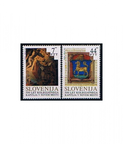 Slowenien 46/47 ** 500 Jahre Kollegiatskapitel von Novo Mesto