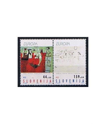 Slowenien 48/49 ** Europa: Zeitgenössische Kunst
