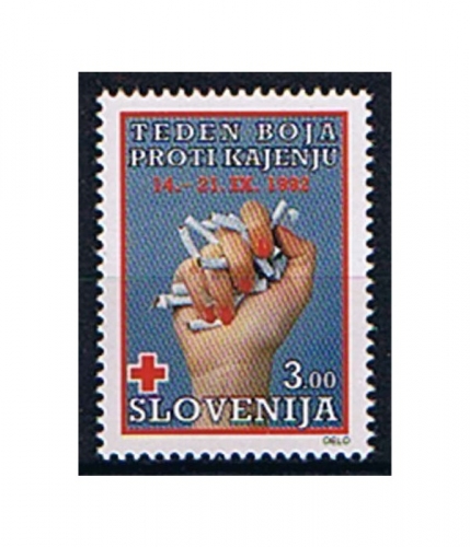 Slowenien Z 3 ** Rotes Kreuz: Woche des Nichtrauchens