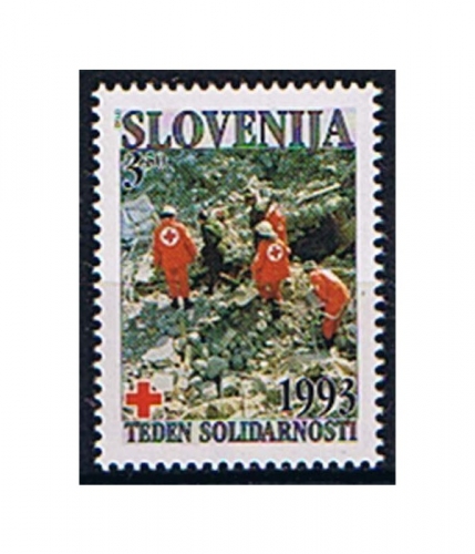 Slowenien Z 5 ** Rotes Kreuz: Woche der Solidarität