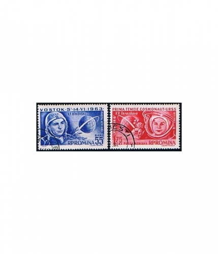Rumänien 2171/72 O Gruppenflug der Raumschiffe "Wostok 5" und "Wostok 6"
