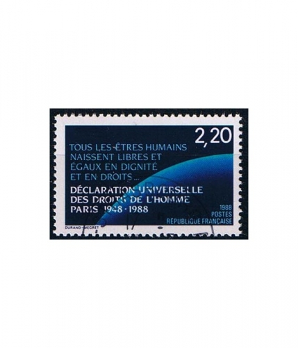 Frankreich 2695 O 40. Jahrestag der Allgemeinen Erklärung der Menschenrechte
