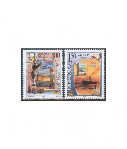 Bosnien-Herzeg. (serbisch) 271/72 ** Europa: Plakatkunst