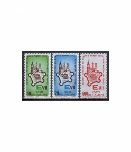 Italien 1166/68 ** 7. Generalversammlung des Europäischen Städtetages
