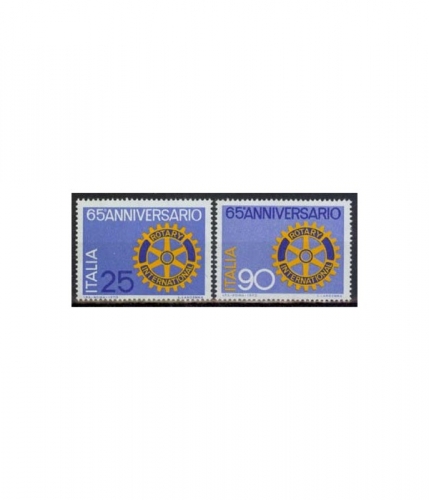 Italien 1321/22 ** 65 Jahre Rotary International