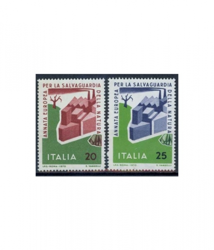 Italien 1325/26 ** Europäisches Naturschutzjahr
