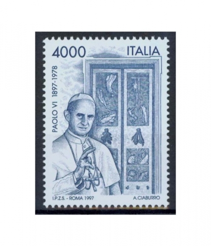 Italien 2536 ** 100. Geburtstag von Papst Paul VI.