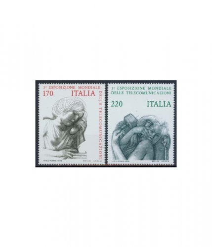 Italien 1668/69 ** Internationale Messe für Telekommunikation