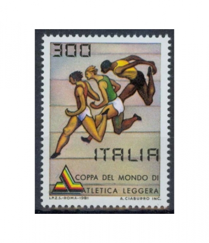 Italien 1770 ** Leichtathletik-Weltmeisterschaften