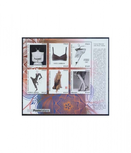 Italien Block 30 ** Italienisches Design: Damenmode