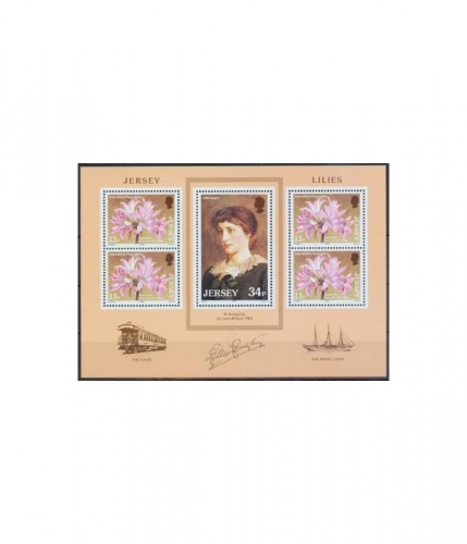 Jersey Block 4 ** Lilien von Jersey
