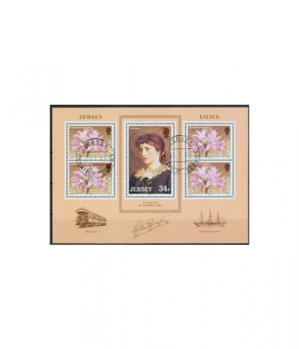 Jersey Block 4 O Lilien von Jersey