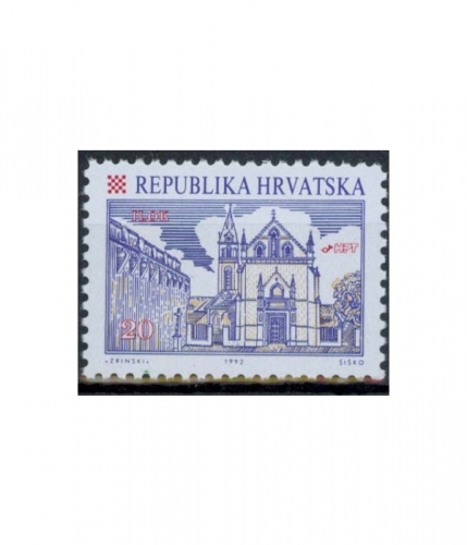 Kroatien 190 A ** Freimarke: Kroatische Städte
