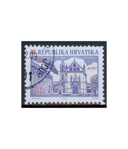 Kroatien 190 A O Freimarke: Kroatische Städte
