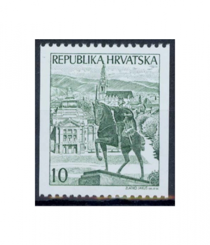 Kroatien 197 ** Freimarke: König Tomislav