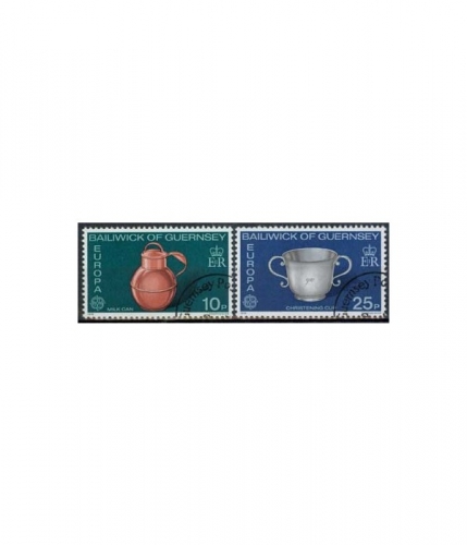 Guernsey 133/34 O Europa: Kunsthandwerk