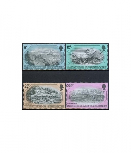 Guernsey 241/44 ** Alte Stiche