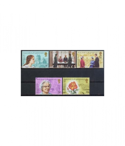 Guernsey 279/83 ** 100. Geburtstag von Sibyl Hathaway