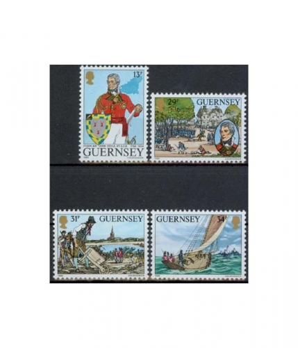 Guernsey 310/13 ** 150. Todestag von John Doyle