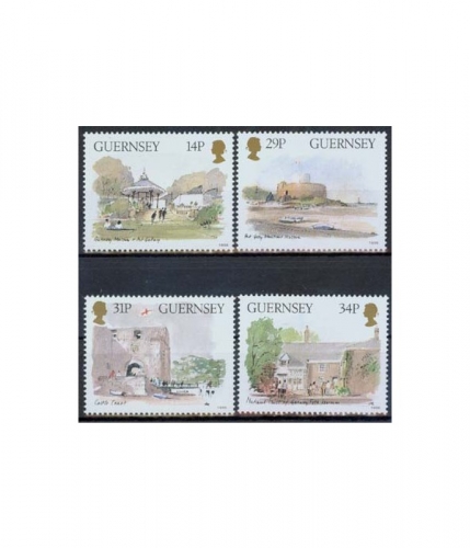 Guernsey 369/72 ** Museen von Guernsey