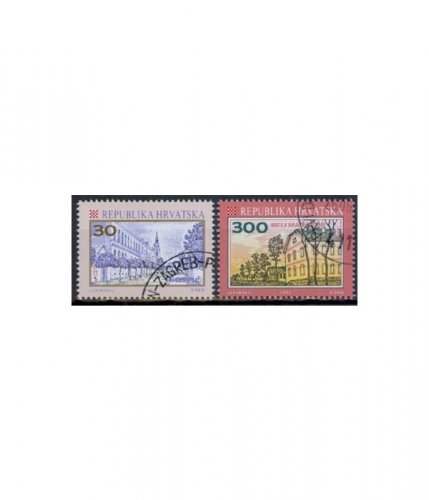 Kroatien 198/99 O Freimarken: Kroatische Städte