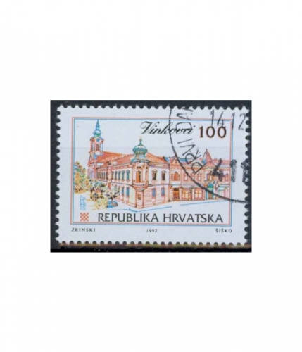 Kroatien 219 O Freimarke: Kroatische Städte