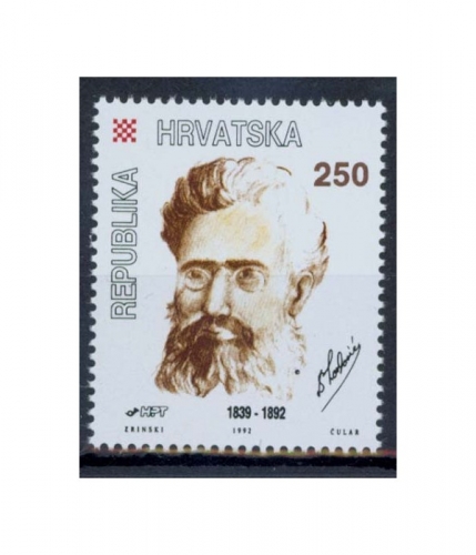 Kroatien 220 ** 100. Todestag von Balz Lorkovic