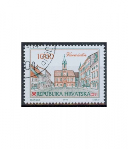 Kroatien 229 O Freimarke: Kroatische Städte