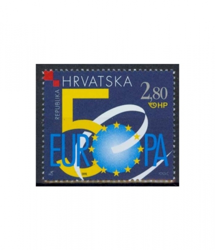 Kroatien 504 ** 50 Jahre Europarat