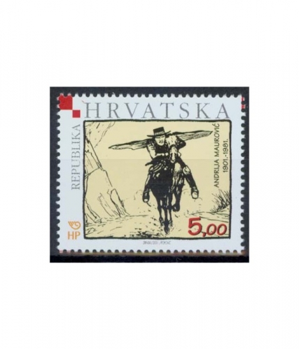 Kroatien 566 ** 100. Geburtstag von Andrija Maurovic