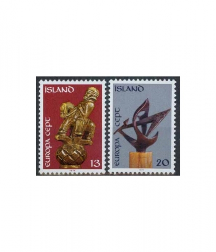 Island 489/90 ** Europa: Skulpturen