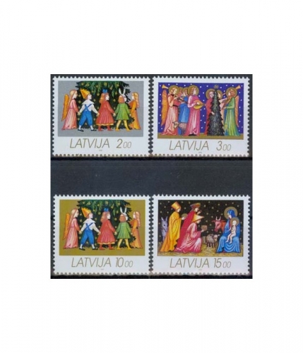 Lettland 344/47 ** Weihnachten