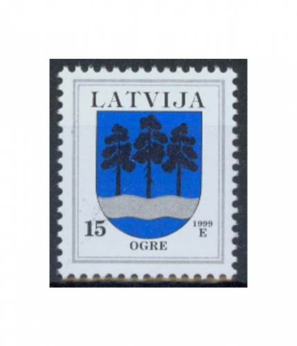 Lettland 495 I ** Freimarke: Wappen
